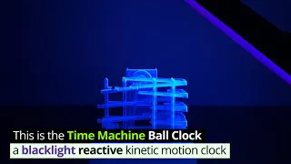 ⭕ Time Machine Ball Clock PURPLE HAZE Edition -- Gadgetify
