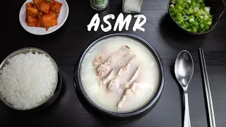 [ASMR COOKING] Seolleongtang | Korean Ox Bone Soup