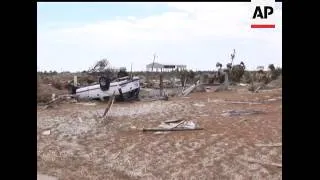 The Bolivar Peninsula has been nearly wiped clean by Hurricane Ike and officials are considering for