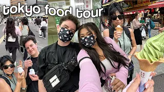 TOKYO FOOD TOUR!! the best food in japan!!