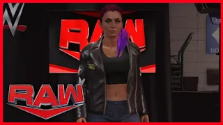 WWE 2K22|RAW TEGAN NOX IS NOT EMBARRASSED OF WHAT SHE DID TO NAOMI LAST RAW