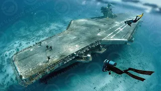 US NAVY Dumped BILLION $ Aircraft Carrier INTO OCEAN: What Happened 18 Years Later WILL Shock You!