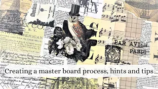 Creating a master board process, hints and tips