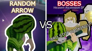 [YBA] Random Arrow vs. All Bosses