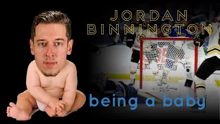 Jordan Binnington being a baby