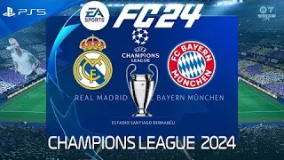 FC 24 - Real Madrid      Bayern Munich - UEFA Champions League.Semifinal | Full Match PS5™ [HD 1080p