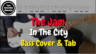 The Jam - In The City - Bass Cover with tabs