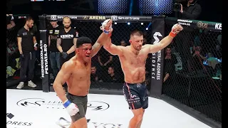 Moment unic în cușca de MMA cu 30 de secunde înainte de final, între Ion Pascu și Mauricio Reis!