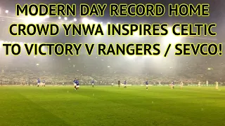 HISTORIC YNWA! celtic fans you'll never walk alone celtic 3-0 rangers 2/2/22