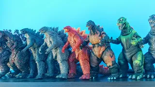 My ENTIRE Godzilla Collection so far