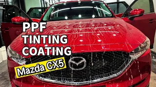 Mazda CX-5 on PPF coating and tinted finished work #ppf #coating #tinted #detailing