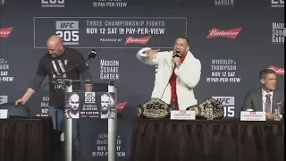 Conor McGregor - "SORRY I'M LATE , I JUST DON'T GIVE A FUCK"