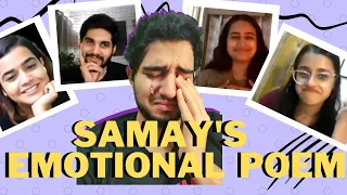 Samay Raina emotional poem ft. @yahyabootwala9789 @SuhaniShah @Unerasepoetry
