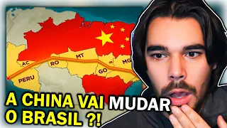 Português reage a PROJETO da CHINA para o BRASIL !