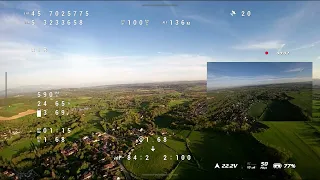 Chimera 7 pro V2 Long Range flight - ELRS Diversity 2.4Ghz