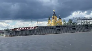 Собор Александра Невского в Нижнем Новгороде. Экскурсия на теплоходе.