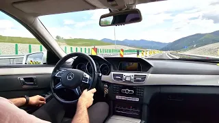 Mercedes-Benz W212 E-Class (No Talking, No Music) ASMR drive