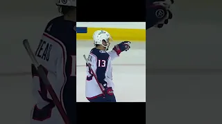 GOAL  Kirill Marchenko  Blue Jackets v Flames  NHL 2022 23#shorts