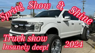 Spring show and shine truck show 2024