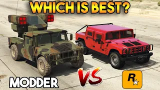 GTA 5 ONLINE : MODDER VS ROCKSTAR GAMES (WHICH IS BEST?)