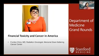 Financial Toxicity and Cancer in America | DoM Grand Rounds | 11 May 2022