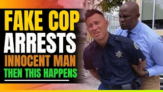 Serial Killer Pretending To Be Cop Arrests Innocent Man. Then This Happens