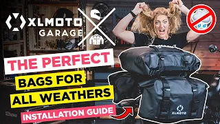 BEST WATERPROOF BAGS FOR YOU AND YOUR MOTORCYCLE - XLMOTO H2O bags reviewed and installation guide!