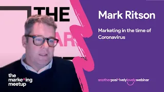 Marketing in the time of Coronavirus with Mark Ritson