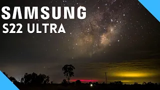 S22 Ultra astrophotography. Taking photos of the stars with the Samsung S22ultra