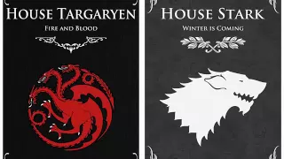 Game Of Thrones - House Stark & House Targaryen themes combined HD