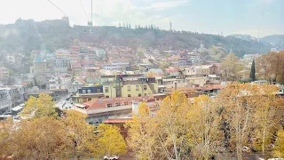 Aerial Tramway🚡 | Tbilisi City Tour, Georgia 🇬🇪 | #shorts #tblisi #georgia