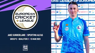 POTM: J.Sunderland -SAF vs ZAS Highlights European Cricket League 2023 Group E Day 3 ECL23 ECL23.069