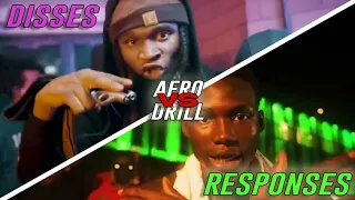 Afrodrill Disses Vs Responses #bxtoldn