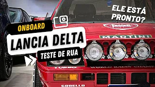 LANCIA DELTA HF INTEGRALE EVOLUZIONE | A lenda do rally está no Brasil! | ONBOARD | TESTE DE RUA