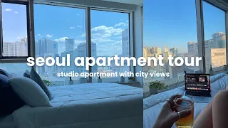 seoul apartment tour 🇰🇷🏠rent free apartment as a hagwon teacher, living alone in seoul