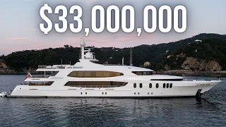 Touring a $33,000,000 190' Trinity Superyacht