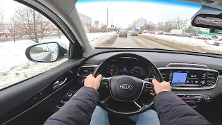 2018 Kia Sorento Prime 2.2 CRDI 4WD 200HP POV TEST DRIVE