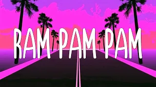 Ram Pam Pam - Natti Natasha & Becky G (Letra/Lyrics)