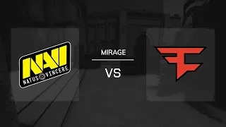 Mirage / Map 2 | Natus Vincere vs. FaZe Clan - IEM Katowice 2019 Champions Stage - Viertelfinale