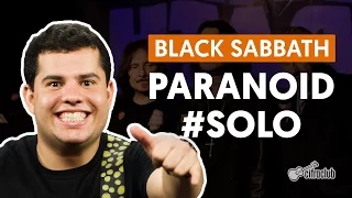 Paranoid - Black Sabbath  (How to Play - Guitar Solo Lesson)
