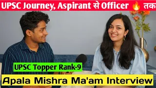 Apala Mam Interview After Training | UPSC Strategy 📚 and Training Experience