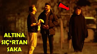 GECE SOKAKTA DANS EDEN SIRP KADIN KORKUTMA ŞAKASI ! ÇOCUK FENA KORKTU