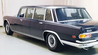 1972 Mercedes-Benz 600 Pullman Grosser Mercedes W100