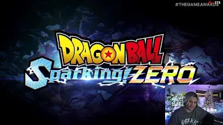 xQc Reacts to Dragon Ball Sparking Zero | The Game Awards 2023