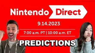 Nintendo Direct 9.14.2023 PREDICTIONS