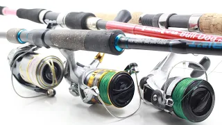 What lure rods and reels for  bass- 3 budgets u.k