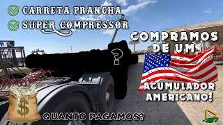 COMPRAMOS UMA CARRETA E UM COMPRESSOR! Investido para melhorar a Infraestrutura