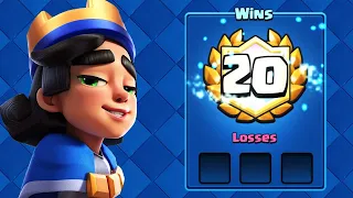 Flawless *20-0* in the 20 Win Challenge! 🏆