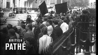 Greek King And Queen Arrive At Claridges (1963)