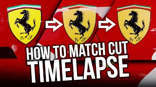 How to make a MATCH CUT TIMELAPSE